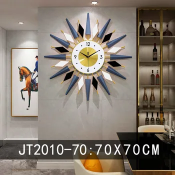 Elegantne kvarc zidni sat metalne zlatne office digitalni luksuzni zidni sat modernog dizajna horloge murale zidni dekor DK50WC
