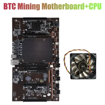 X79 H61 BTC Miner Matična Ploča s Hlađenja Ventilator LGA 2011 DDR3 Podršku 3060 3070 3080 Grafička kartica za Vađenje BTC Miner