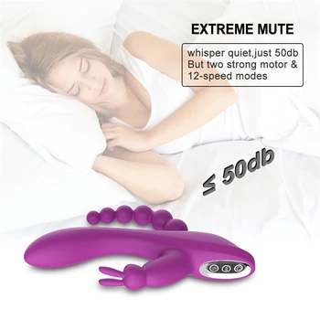 Zec G Spot Dildo Vibrator Seks Igračke za Žene Odraslih Parova Double Penetration Analni Stimulator Klitorisa Seksi Proizvod