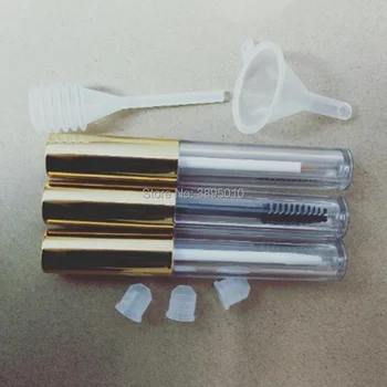 Plastični Prazna cijev maskaru Boca Rasta Trepavica Sjaj Za Usne Tekuća Cijev za Višekratnu Upotrebu Boce F495