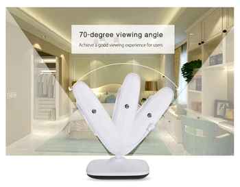 7-inčni LCD ekran 720P Dječji Monitor Osnovna Sigurnost Usluga Plan Hranjenja Glazbeni Prikaz Temperature Prikaz CCTV Kamera