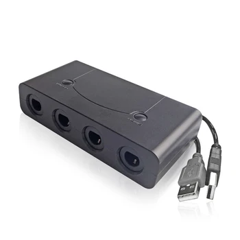 10шт 4 porta Player za Igre Kocka Kontroler Adapter za Wii-U Prekidača NS ili PC Ručka Combo Adapter je Pretvarač