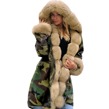 2021 jesen i zima novi плюшевое toplo утолщенное srednja i duga pamučna kaput vune kaput s ovratnikom veliki zimski kaput