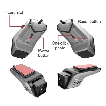 Auto-USB Dvr, Dash Cam 1080P Full HD Auto Dvr, Detektor Pokreta Dash Skladište Parking Monitor za Noćni Vid, G-sensor ADAS