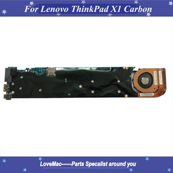 Originalni FRU 00UP985 za Lenovo ThinkPad X1 Carbon 2nd Gen Type 20A7 20A8 matična ploča laptopa matična ploča I7-4600 procesor, 8 GB sa ventilatorom