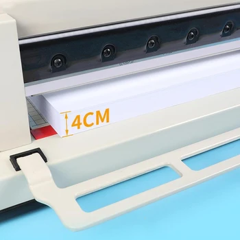 1PC Heavy Duty A4 Papir Trimer Photo Paper Cutter Cutter Hand Operate Manual Max Thickness 4cm Paper Cutting Machine 858A4