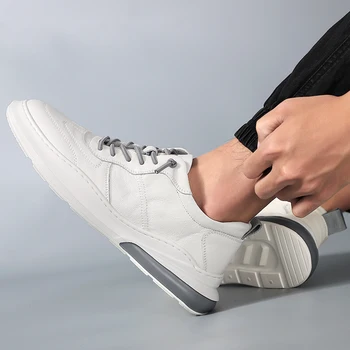 Muške cipele za jesen 2021 nova sportska obuća i obuća za odmor muške cipele divlji trend male bijele cipele korejski studenti cipele