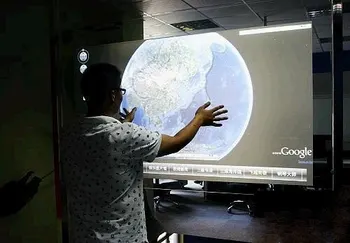 Besplatna dostava! Xintai Touch 48 inch 20 points real interactive touch folija Film through glass window