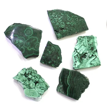 1 kg Prirodnog Zelenog Poliranog Малахитового kamena Za Zbirke