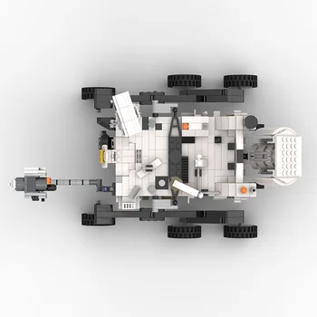 Buildmoc MOC-48997 Avionski Gradski Svemirska Sonda Automobil Upornost Rover I Snalažljivost Helikopter Gradivni Blokovi Igračke Poklon